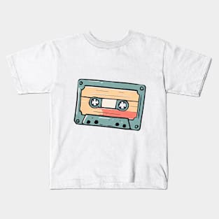 Retro Nostalgic Cassette Tape Kids T-Shirt